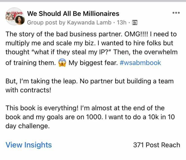 We Should All Be Millionaires | The Book | Hello Seven