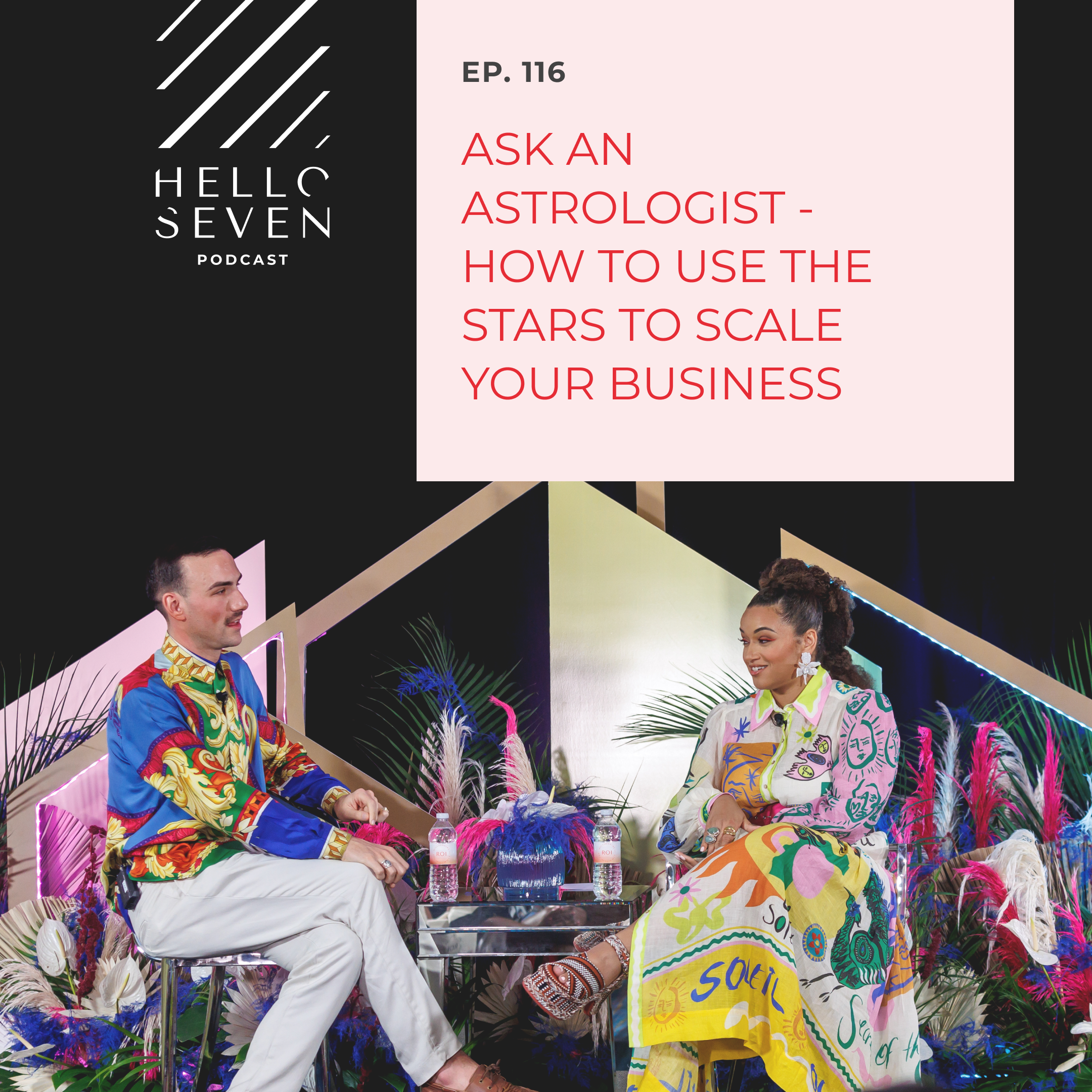 Hello Seven Podcast with Rachel Rodgers | Ask an Astrologist – How to Use the Stars to Scale Your Business